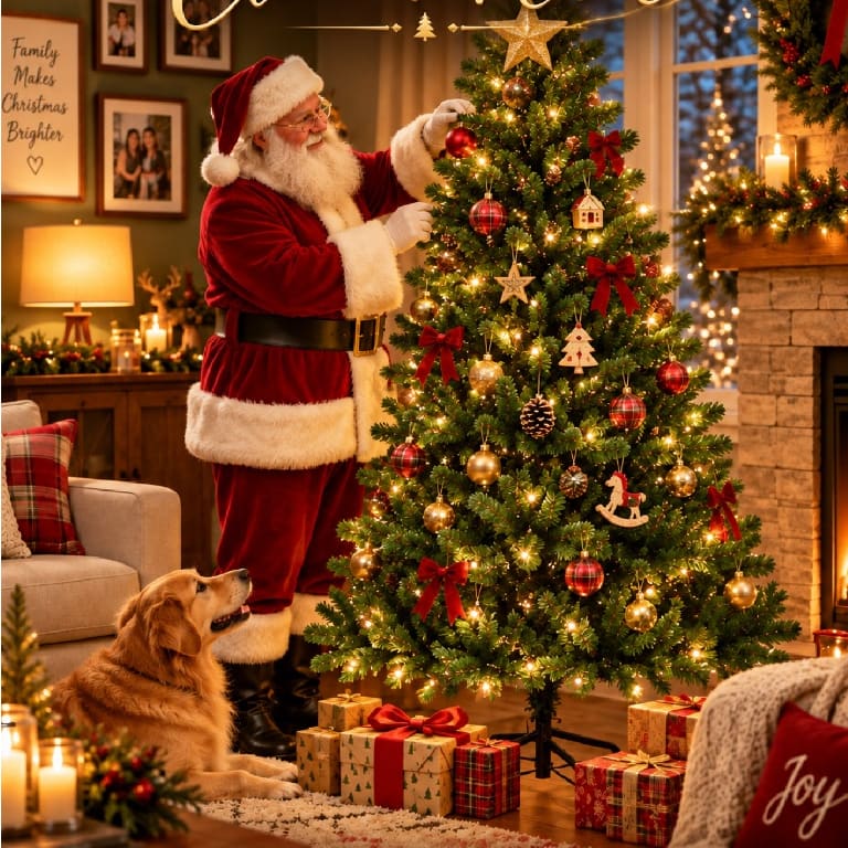 Árvore De Natal Pinheiro Canadense 1,50m 1,80m 2,10m 2,40m